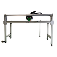 Machine de découpe de carreaux industrielle directe usine 3KW avec lame de 230 mm pour céramique, marbre et granit, à commande manuelle