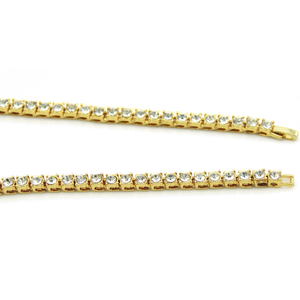 Iced Out CZ Tennis Chain Collares Collar de tenis de una hilera - Product Image 4