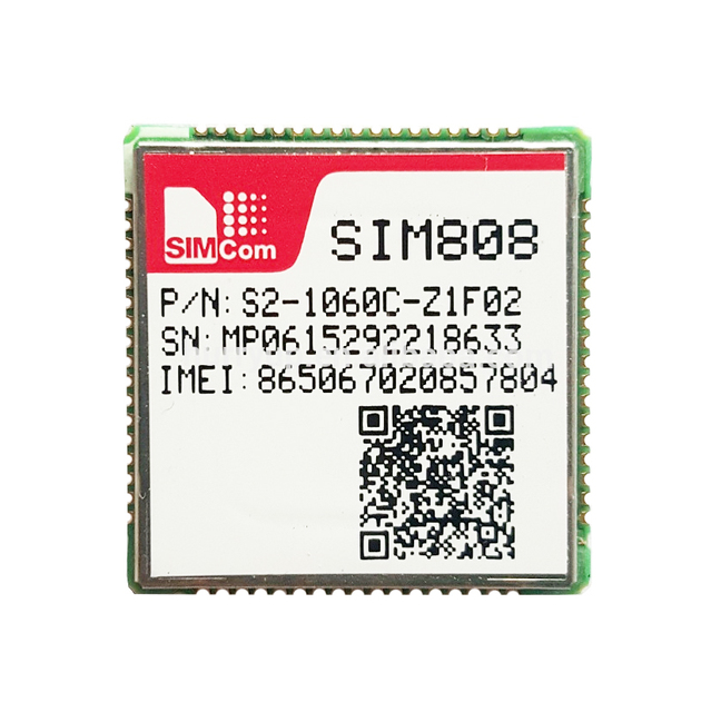 Original new simcom module SIM808,the newest gsm/gprs+gps chip datasheet module
