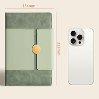Juego de regalo de bolígrafo de cuaderno de cuero PU corporativo de lujo OEM personalizado para Navidad Acción de Gracias Pascua Año Nuevo chino