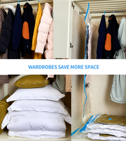 Sacs à gain de place de qualité supérieure Aucune pompe ou vide nécessaire Valve hermétique à double usage pour le stockage des bagages de valise Facile à utiliser