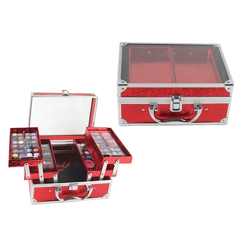Professional Portable Customized Hard Travel Makeup Train Cosmetic Vanity Acrylic Box Special Purpose Bags & Cases