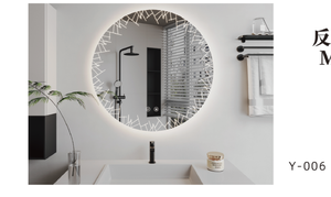 Gương tròn <span class=keywords><strong>Led</strong></span> thông minh với nhiều bản khắc khác nhau-Thiết kế hiện đại thân thiện với môi trường cho khách sạn & tiệm - Product Image 2
