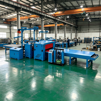Machine à plastifier à chaud PUR de 1250 mm pour panneaux plats en MDF, PVC, PET