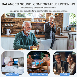 Aide auditive ITE de technologie supérieure avec annulation du bruit audio clair et aide auditive rechargeable pour <span class=keywords><strong>les</strong></span> personnes malentendantes - Product Image 5