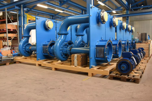Pompe centrifuge industrielle en acier inoxydable pour lutte contre l'incendie, puissante, entraînée par un arbre de transmission, pour fosse de relevage SDW40x200-11/2, pompe de fosse SDW40 - Product Image 2