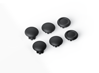 AOLION AL-P5235 Kit de 6 capuchons de joysticks interchangeables en plastique et silicone pour manette DualSense Edge, accessoires de jeu