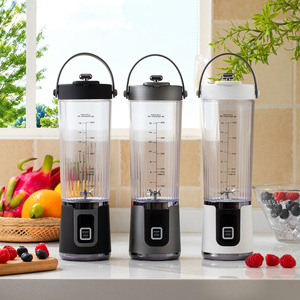 Blender ukuran pribadi 500ML bebas BPA 10 pisau tajam 3000mAh pembuat <span class=keywords><strong>Smoothie</strong></span> portabel yang dapat diisi ulang tanpa kabel - Product Image 5
