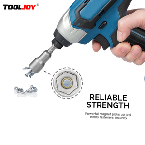 TOOLJOY Organisateur professionnel magnétique pour embouts hexagonaux, ensemble compact OEM à changement rapide, embouts de clé à douille avec clip de ceinture - Product Image 4