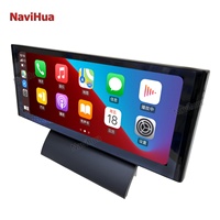 Radio de coche con pantalla táctil NaviHua Android 11 de 12.3 pulgadas, estéreo, GPS, navegación, reproductor multimedia de DVD, navegación GPS para Audi A8 2012-2018