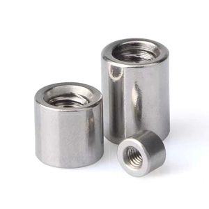 Écrou rond en acier inoxydable SS304 M3 M4 M5 M6 M8 <span class=keywords><strong>M10</strong></span> M12, connecteur d'écrou long, écrou <span class=keywords><strong>cylindrique</strong></span> - Product Image 2