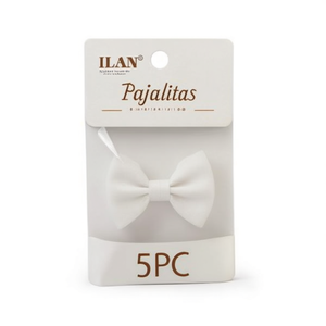 Ilan Pajalitas Papillon 3,5 cm Accessorio per capelli bianco per neonati Confezione da 5 pezzi - Product Image 2
