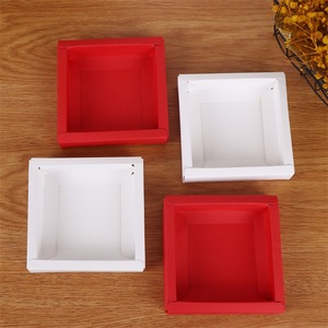 Scatola Regalo Trasparente Grande con Coperchio Completamente Trasparente IMEE, Pronta per la Spedizione, Personalizzabile, Bianca o Nera, per Regali Natalizi, Vendita all'Ingrosso - Product Image 2