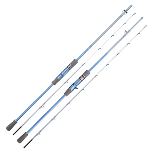 Canne à pêche télescopique FJORD de haute qualité 1,65m-2,4m en fibre de carbone super légère, action lente, puissance douce, poignée EVA, 0,9m en état replié - Product Image 6