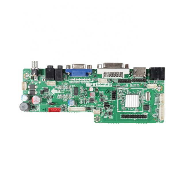 Wide Temperature RTD2513 Lvds Control Board Tft LCD Monitor Controller Boards for Industrial Use
