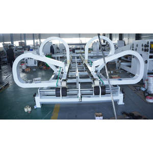 QZD en çok satan düşük fiyat oluklu katlayıcı yapıştırıcı makine yapmak için otomatik karton kutu - Product Image 3