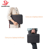 Sac pour ordinateur portable en nylon imperméable pour hommes, sac de voyage en feutre pour ordinateur, pour le bureau ou en déplacement