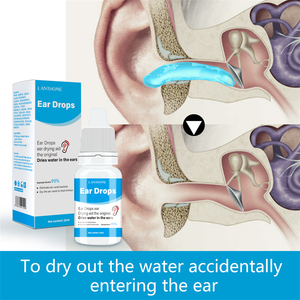 <span class=keywords><strong>Gotas</strong></span> para los Oídos de Marca Privada OEM, 20 ml, para Adultos y Niños, Líquido para Limpiar, Secar y Eliminar el Tinnitus y la <span class=keywords><strong>Cera</strong></span> de los Oídos, Suavizante para Nadar - Product Image 4