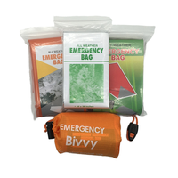 Sac de couchage d'urgence en feuille métallisée pour camping, randonnée, et situations de catastrophe naturelle, personnalisable avec LOGO, vente en gros