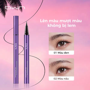 BWN 纯素有机无残忍液体眼线笔-顺滑防水速干<span class=keywords><strong>2</strong></span>色持久眼妆超细笔尖 - Product Image 2