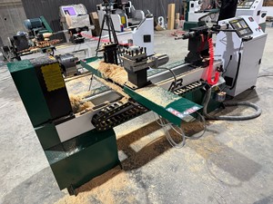 เครื่องกลึงไม้ CNC รุ่น AR1040 สำหรับงานไม้ ขนาด 400 มม. พร้อมหัวจับอัตโนมัติ สำหรับทำถ้วยและชามไม้เอนกประสงค์ - Product Image 4