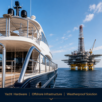 Tube en aluminium testé par pulvérisation salée pendant 2000 heures |   ASTM B117 |   PVDF anti-corrosion |   Réponse rapide en 1h |   Assistance offshore