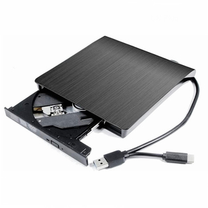 Unidad de DVD externa USB 3,0 Tipo-C USB C <span class=keywords><strong>CD</strong></span>/DVD +/-<span class=keywords><strong>RW</strong></span> portátil Unidad de disco Reproductor externo para computadora portátil <span class=keywords><strong>CD</strong></span> DVD ROM Burner Reader - Product Image 6