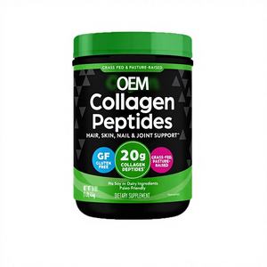 ผงคอลลาเจนเปปไทด์ OEM จากวัวที่เลี้ยงด้วยหญ้า ผงคอลลาเจนเปปไทด์ไฮโดรไลซ์ เหมาะสำหรับผิวขาวกระจ่างใส - Product Image 1