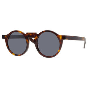 Lunettes de soleil rondes vintage en acétate blanc laiteux Gregory Peck, lunettes de soleil de créateur pour hommes et femmes, lunettes polarisées MA1465 - Product Image 2