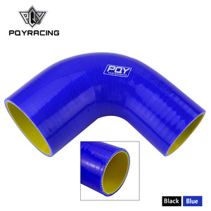 Tuyau en silicone Poy à 90 degrés 51mm-63mm pour mise à niveau de l'intercooler - Product Image 5