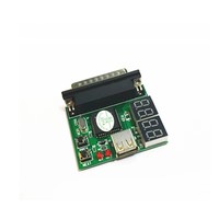 Carte de diagnostic pour ordinateur portable PC avec port parallèle USB 25 broches, analyseur de carte mère d'ordinateur portable, affichage à 4 chiffres, testeur POST auto-diagnostic