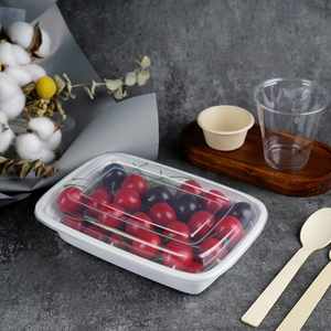 12/16/24/28/32/38/58oz Wholesale pp Plastic <b>Microwavable</b> Take Away TakeOut <b>Storage</b> Food Container Meal Prep Container Disposable - Product Image 4