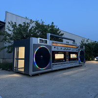 Cabine capsule en forme de télévision, très vendue, utilisée pour les machines à crème glacée, les machines à crème glacée molle et les camions de nourriture congelée