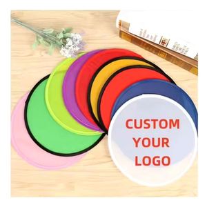 Disco Volador para Mascotas con Logotipo Personalizado, Abanico Plegable de Nylon Flexible con Bolsa a Juego, Portátil para Actividades al Aire Libre - Product Image 2