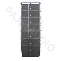 LA-610 Haut-parleur audio professionnel 2 voies de 10 pouces 600W 16 Ohm 3 transducteurs Line Array 98dB 100 ° x12 °   Système de sonorisation de scène