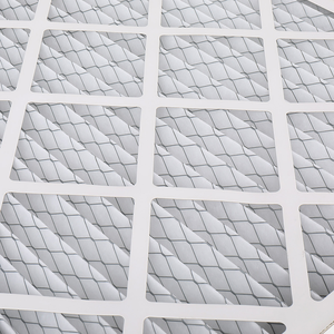 20x20x1 inch mới AC lò HVAC G3 <span class=keywords><strong>G4</strong></span> xếp li Bộ lọc không khí merv 11 sợi tổng hợp khung các tông hiệu quả cao Bộ lọc không khí - Product Image 2