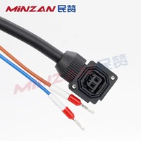 MiNZAN MR-PWS1CBL1M-A1-L kabel daya rendah/vo, Harness kabel fleksibel standar tanpa pelindung untuk J3 J4