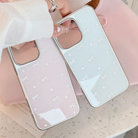 Coque de téléphone à dorure pour Iphone16 16pm 16plus 16pro 15 15pm 15plus 15pro 14pm 14 13 13pm 13pro 12 11 coque époxy