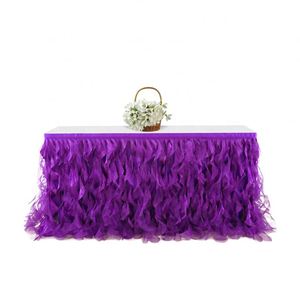 กระโปรงโต๊ะงานแต่งงานสีสันสดใสสำหรับวันพ่อ วันเกิดเด็ก และงานเลี้ยง - Product Image 5