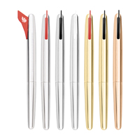 Stylo à bille créatif personnalisé avec logo, stylo à bille en forme d'avion, cadeau pour les compagnies aériennes, stylo en métal en forme d'avion