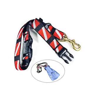 Universal Diving Fins Holder Lanyard Hanging Buckles Swim Flippers Keeper Strap For Adults Snorkeling Diving