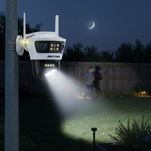 Cámara de Vigilancia <span class=keywords><strong>CCTV</strong></span> Jortan de 12MP con Cuatro Lentes y Zoom de 10x, Sistema de Vigilancia IP con Enlace de Doble Lente - Product Image 6