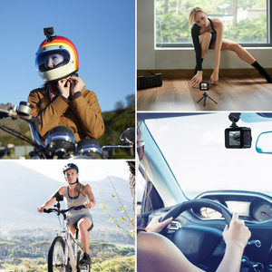 A35 8GB <span class=keywords><strong>Mini</strong></span> videocámara fotografía Motor bicicleta casco Drive grabadora WIFI grabación de vídeo Cámara de Acción - Product Image 5