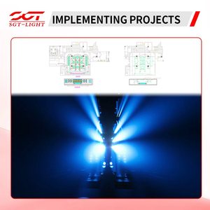 Tubo de Luz LED Vertical de Píxeles RGBA de 120 cm, IP65, DMX512, Programable, CRI85, 50000 h, para Decoración de Escenarios de Eventos - Product Image 6
