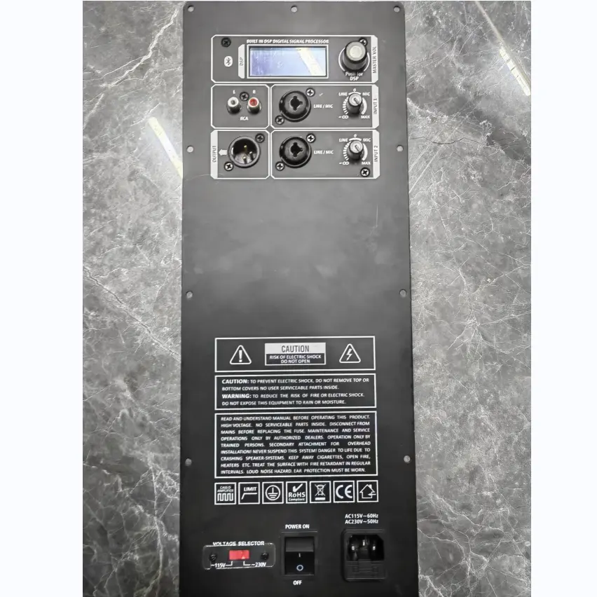 Profession eller Studio Active Monitor Line Array Lautsprecher Kompletter Audio Power Active Amplifier Aufnahme set Leistungs verstärker