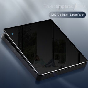 Interrupteur mural auto-bloquant en verre trempé, prise murale universelle avec protection IP37 et isolation ignifuge - Product Image 3