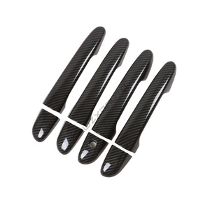 Couvre-poignée de porte style carbone WZXDAUTO, autocollant décoratif extérieur pour accessoires de voiture pour 3 6 CX-5 CX-3 CX-9 - Product Image 2