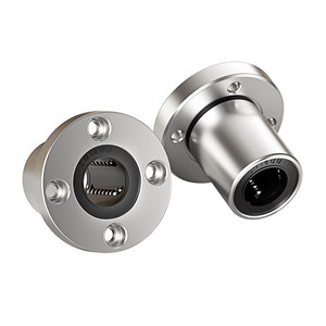 Rodamientos Lineales de Brida Redonda Tipo Deslizante LMF6, Acero Niquelado para Rodamientos 8 10 12 13 16 20 25 30 35 40 50 <span class=keywords><strong>UUU</strong></span> - Product Image 5