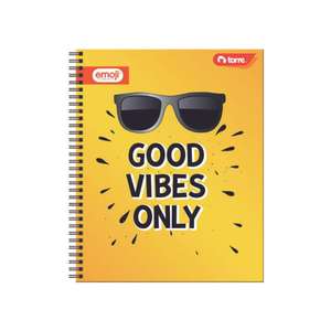 Biểu Tượng Tùy Chỉnh Emoj Xoắn Ốc Máy Tính Xách Tay 200 Tấm Giấy Kraft Cuộn Dây Bìa Cứng Phong Cách Kinh Doanh Tổ Chức Tập Thể Dục <span class=keywords><strong>Natebook</strong></span> - Product Image 5