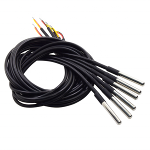 DS18B20 Waterproof <strong>Temperature</strong> <strong>Sensor</strong> Stainless Steel Probe Digital <strong>Temperature</strong> <strong>Sensor</strong> High Sensitivity - Product Image 1